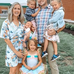 Nine Britton faux wrap dress